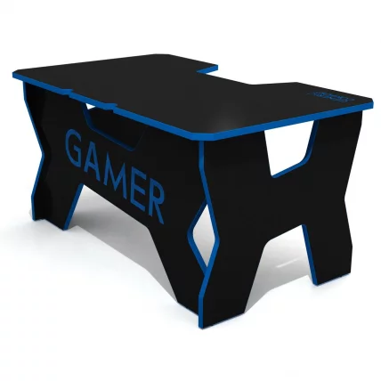 Стол геймерский Generic Comfort Gamer2/DS/NB Синий Черный_0