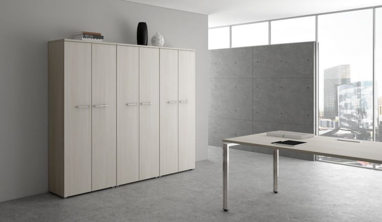 Стол системы БЭНЧ, переговорный, начальный GLOSS LINE НСПН-О.928 Ivory_1