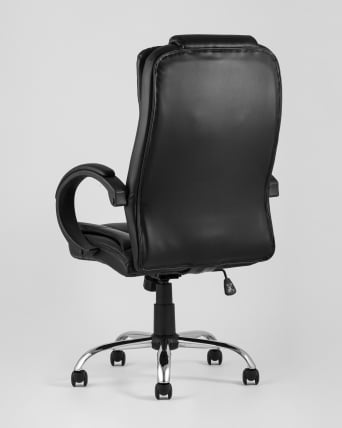 Компьютерное кресло ТопЧаирс Атлант экокожа Черное / TopChairs Atlant_5