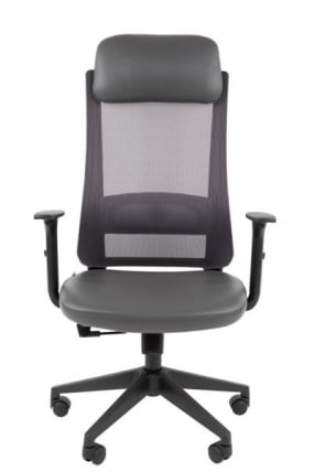 Офисное кресло CHAIRMAN 500 LT экокожа Серый_2
