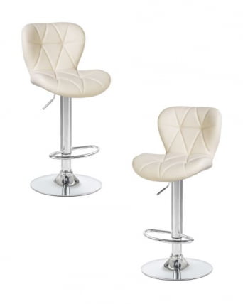 Стул барный DOBRIN BARNY (кремовый) 2 шт_0