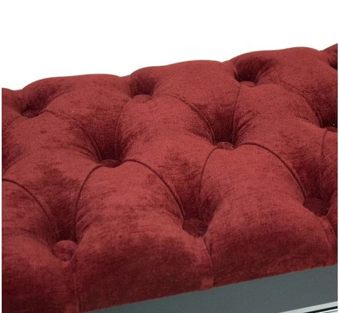 Банкетка Грейс Орех Бордовый_2