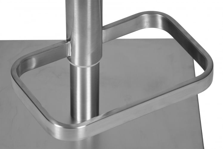 Стул барный DOBRIN ALDO Белый PU P23_8