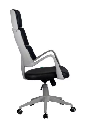 Кресло оператора Riva Chair SAKURA (серый пластик) Черный_2