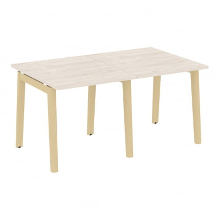 Стол переговорный (2 столешницы) ONIX WOOD OW.PRG-2.0 Денвер Светлый/Светлый_0