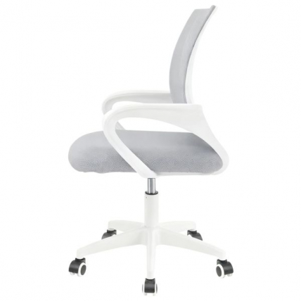 Кресло CROMEX (КРОМЕКС) Top CH-695W сетка/ткань TW серое_4