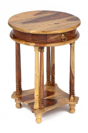 Кофейный стол Бомбей - 1149 палисандр, 45*45*60, натуральный (natural)_0
