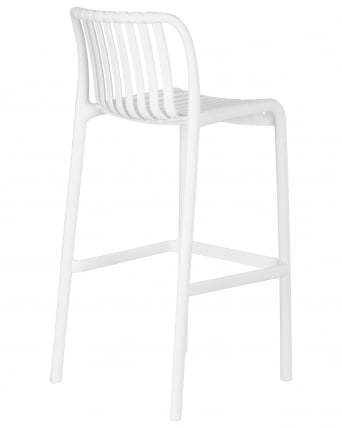 Стул барный DOBRIN CHLOE BAR (белый)_3
