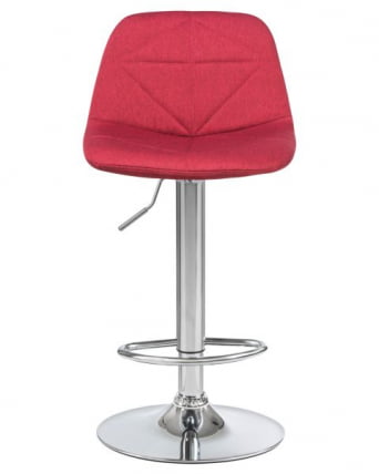 Стул барный DOBRIN DINA (бордовый) 2 шт_4