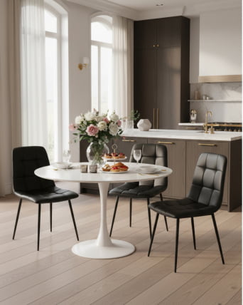 Стул Одди НЕВ экокожа черный / NEW_2