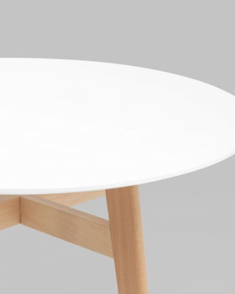 Стол Target Circle 90*90 Белый_2