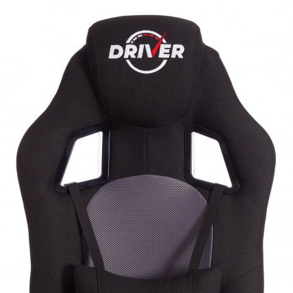 Кресло DRIVER (22) ткань, черный/серый, 2603/TW-12_6