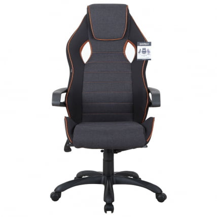 Кресло компьютерное BRABIX Techno Pro GM-003 Черно-серый/оранжевый_2