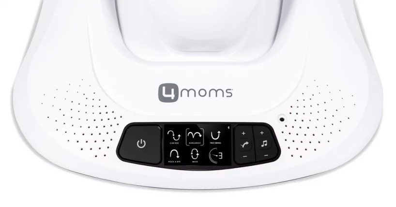 Электронное кресло-качалка 4Moms Mamaroo 4.0 Графитовый меш_7