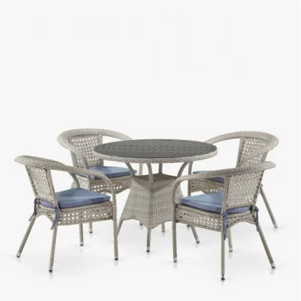 Комплект плетеной мебели T220CT/Y32-W85 Latte 4Pcs_0