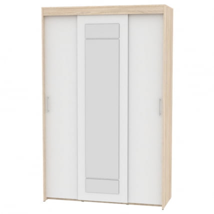 Шкаф-купе Т-3-230х145х60-М(ДСС-Белый-9) / T-3-230х145х60-M(ДСС-Белый-9)_0