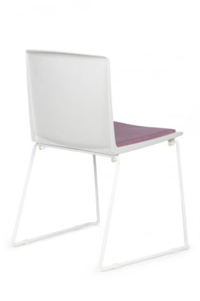 Кресло Simple X-19 Белый/Розовый Кресло Simple X-19 Белый/Розовый_2