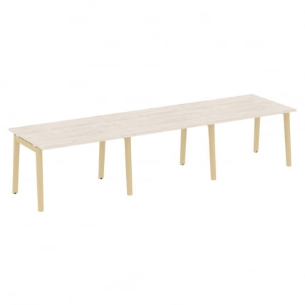Стол переговорный (3 столешницы) ONIX WOOD OW.PRG-3.2 Денвер Светлый/Светлый_0