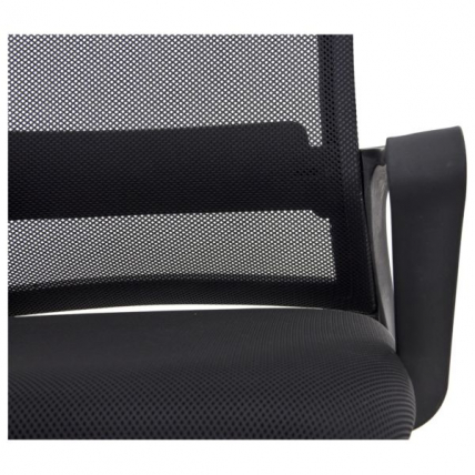 Кресло Basic CH-698 сетка/ткань TW черное_3