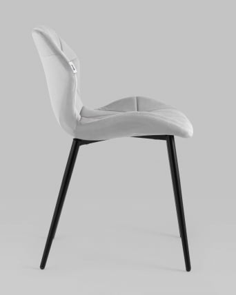 Стул Эдвин велюр Серый_2