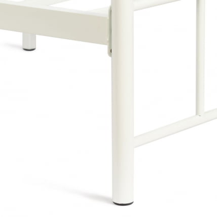 Кровать MALVA (mod. 9303) металл, 90*200 см (Single bed), White (белый)_6