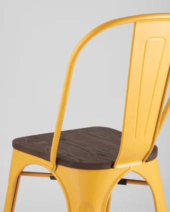 Стул Tolix Wood 850 Желтый_6