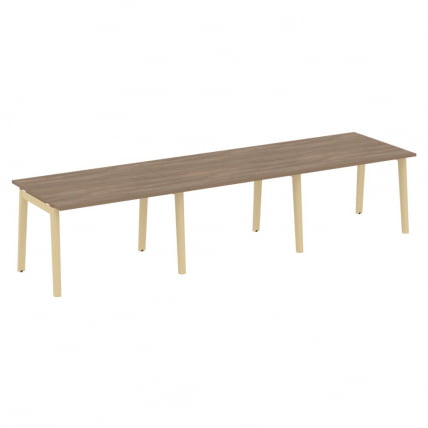 Стол переговорный (3 столешницы) ONIX WOOD OW.PRG-3.2 Дуб Аризона/Светлый_0