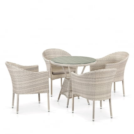 Комплект плетеной мебели T705ANT/Y350-W85 Latte 4Pcs_0