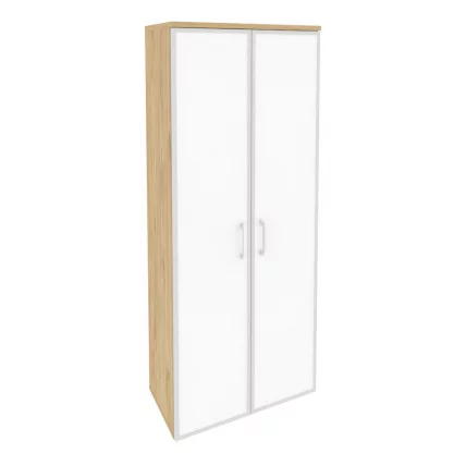 Шкаф высокий широкий ONIX O.ST-1.10R white Тиквуд Светлый_0