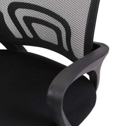 Кресло CROMEX (КРОМЕКС) Top CH-695 сетка/ткань TW черное_10