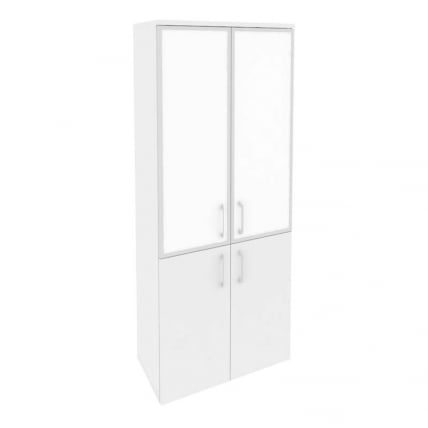 Шкаф высокий широкий ONIX O.ST-1.2R white Белый Бриллиант_0