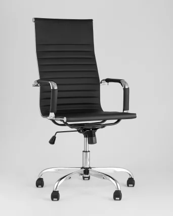 Кресло руководителя TopChairs City Черное_1