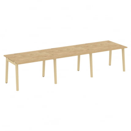 Стол переговорный (3 столешницы) ONIX WOOD OW.PRG-3.2 Тиквуд Светлый/Светлый_0
