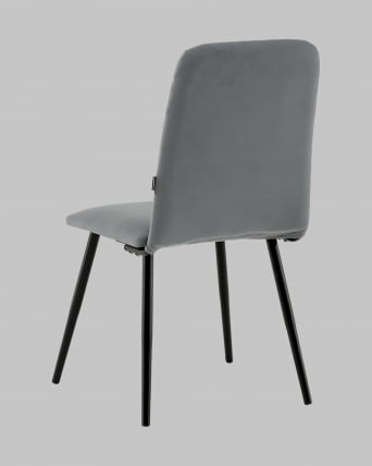 Стул Кристенсен велюр серый_5
