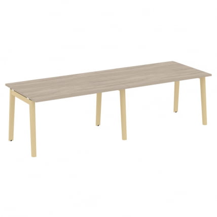 Стол переговорный (2 столешницы) ONIX WOOD OW.PRG-2.3 Дуб Аттик/Светлый_0