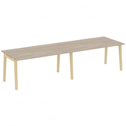 Стол переговорный (2 столешницы) ONIX WOOD OW.PRG-2.4 Дуб Аттик/Светлый_0