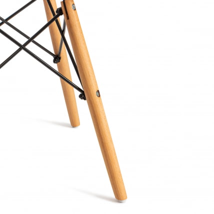 Стул CINDY (EAMES) (mod. 1801) дерево бук/металл/сиденье пластик, 45x51x82 см, Olive (оливковый)_7