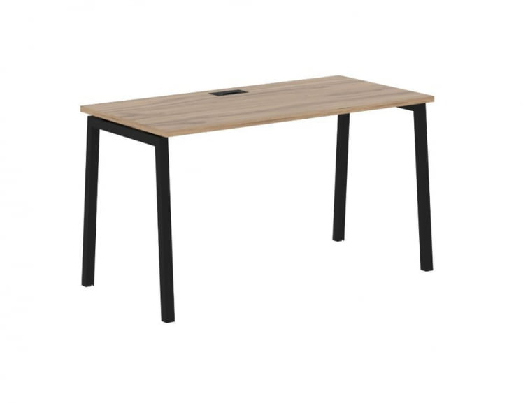 Стол письменный EDIS ELST 1367 Дуб Денвер светлый Черный_0