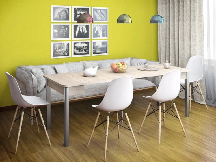 Стол-трансформер СТ 80-11 Дуб сонома_1