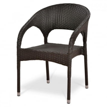 Плетеное кресло Y90C-W51 Brown_0