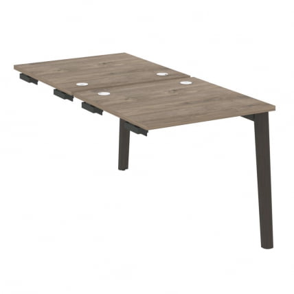 Стол-приставка двойной к опорным элементам ONIX WOOD OW.D.SPR-0.8 Тиквуд Темный/Темный_0