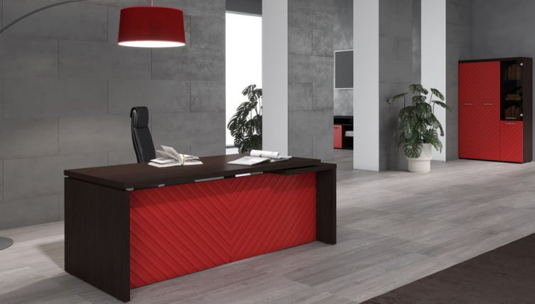 Кабинет руководителя Torr LUX №1 Венге Магия Красный Кабинет руководителя Torr LUX №1 Венге Магия Красный_0