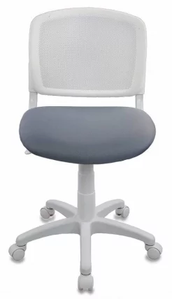 Кресло детское Бюрократ CH-W296NX/15-48 Белый Серый_1