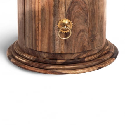 Тумба Бомбей - 0768 палисандр, 71хД28,5см, Натурал тинтед (натуральный тонированный) / 71хD28,5см, Natural tinted_6