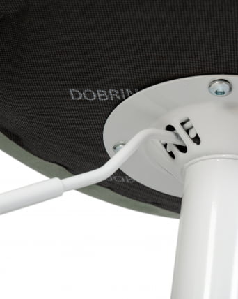 Стул барный DOBRIN TAILOR WHITE (пудрово-мятный велюр (MJ9-87)) 2 шт_7