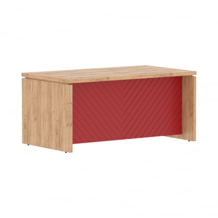 Стол руководителя Torr LUX TLST 169H Дуб Бофорд Красный_0
