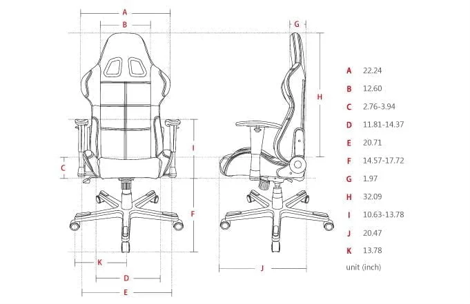 Геймерское кресло DXRacer OH/FD99/NB_1