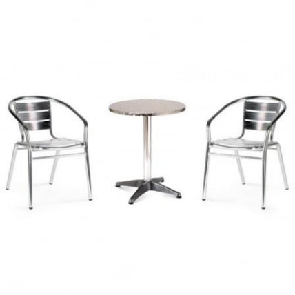 Комплект мебели LFT-3059/T3127-D60 Silver (2+1) LFT-3059/T3127-D60 Silver 2Pcs_0