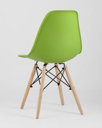 Стул Eames Style DSW зеленый (разборный каркас)_7