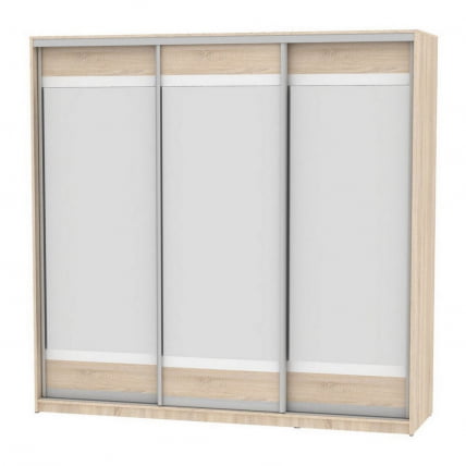 Шкаф-купе Б-220х235х60-2(ДСС-Д10Д10Д10) / B-220х235х60-2(ДСС-D10D10D10)_0